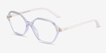 Vogue Eyewear VO5622 Clear Alternative MaterialsEyeglass Frames from EyeBuyDirect, Angle View