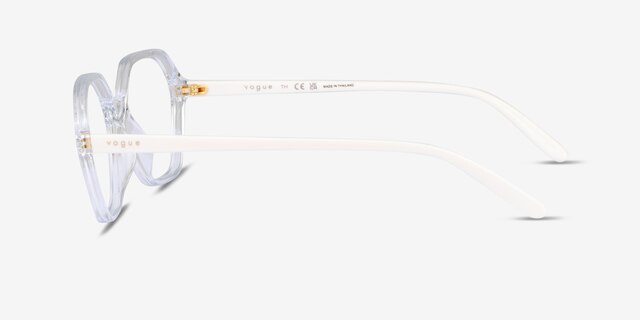 Vogue Eyewear VO5622 Clear Eco-friendlyEyeglass Frames from EyeBuyDirect, Side View