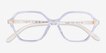 Vogue Eyewear VO5622 Clear Alternative MaterialsEyeglass Frames from EyeBuyDirect, Closed View