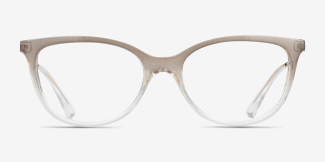 Vogue Eyewear VO5673 Gradient Brown Plastic-metalMontures de lunettes de vue d'EyeBuyDirect, Vue de Face