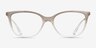 Vogue Eyewear VO5673 Gradient Brown Plastic-metalMontures de lunettes de vue d'EyeBuyDirect, Vue de Face