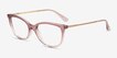 Vogue Eyewear VO5673 Gradient Pink MetalEyeglass Frames from EyeBuyDirect, Angle View