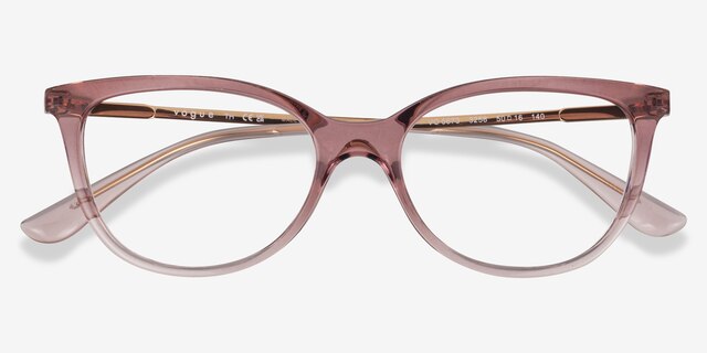 Vogue Eyewear VO5673 Gradient Pink MetalEyeglass Frames from EyeBuyDirect, Closed View