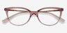 Vogue Eyewear VO5673 Gradient Pink MétalMontures de lunettes de vue d'EyeBuyDirect, Vue Rapprochée