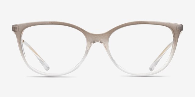 Vogue Eyewear VO5673 Gradient Brown Plastic-metalEyeglass Frames from EyeBuyDirect, Front View