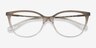 Vogue Eyewear VO5673 Gradient Brown MétalMontures de lunettes de vue d'EyeBuyDirect, Vue Rapprochée