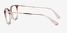 Vogue Eyewear VO5673 Gradient Pink MétalMontures de lunettes de vue d'EyeBuyDirect, Vue de Côté