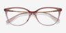 Vogue Eyewear VO5673 Gradient Pink MétalMontures de lunettes de vue d'EyeBuyDirect, Vue Rapprochée