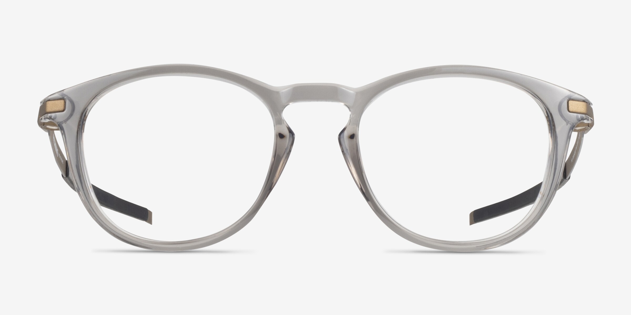 Oakley Pitchman R - Round Gray Ink Frame Glasses For Men