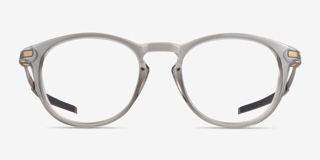 Oakley Pitchman R Gray Ink TitaniumMontures de lunettes de vue d'EyeBuyDirect, Vue de Face