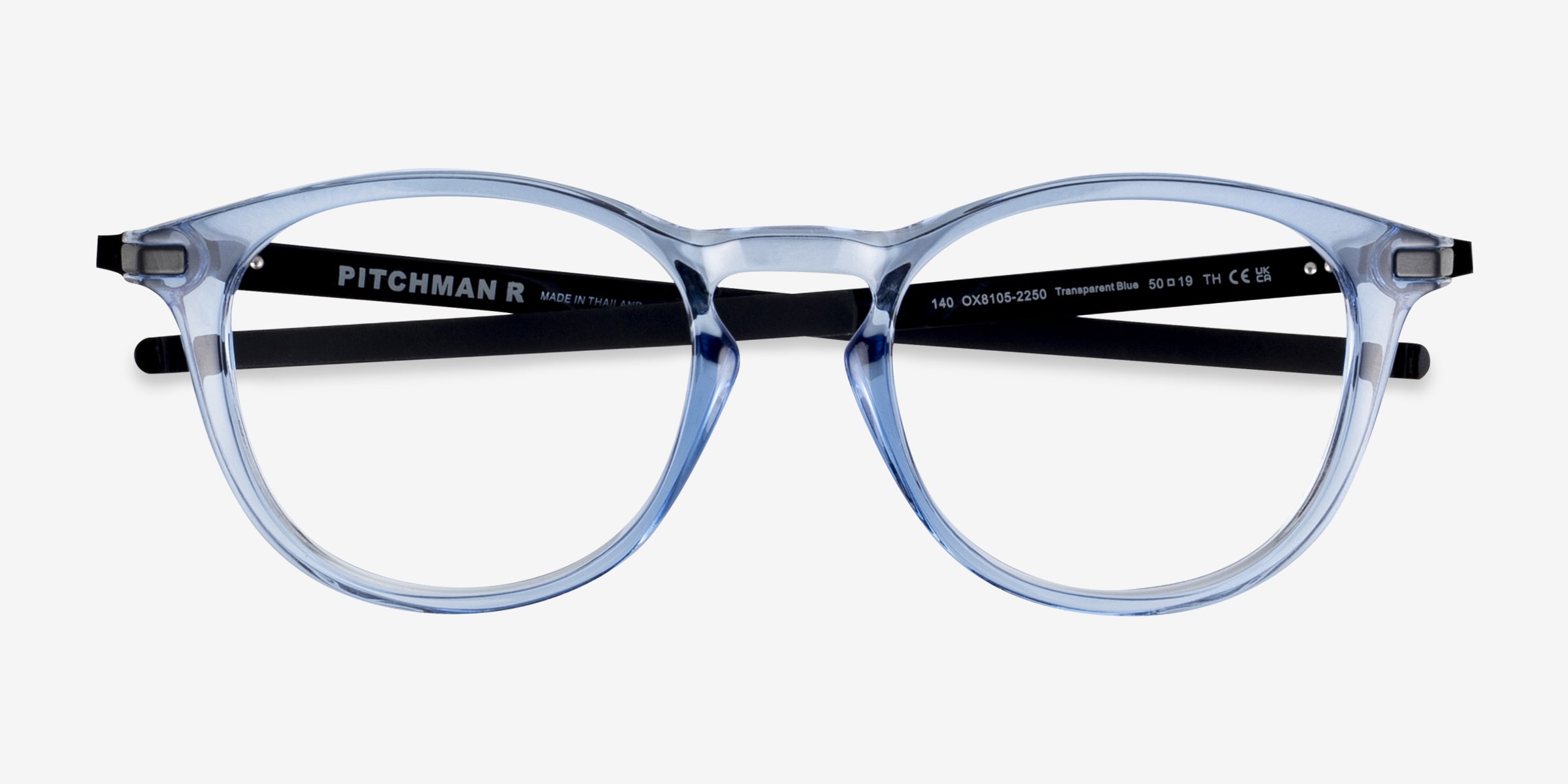 Oakley Pitchman R - Round Clear Frame Glasses For Men | Eyebuydirect
