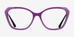 Vogue Eyewear VO5522 Purple PlasticEyeglass Frames from EyeBuyDirect, Front View
