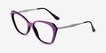 Vogue Eyewear VO5522 Purple PlasticEyeglass Frames from EyeBuyDirect, Angle View