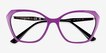 Vogue Eyewear VO5522 Purple PlasticEyeglass Frames from EyeBuyDirect, Closed View