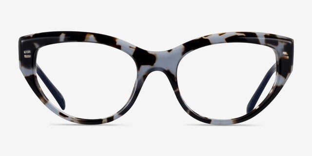 Vogue Eyewear VO5560 Blue Tortoise AcetateEyeglass Frames from EyeBuyDirect, Front View