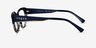 Vogue Eyewear VO5560 Blue Tortoise AcetateEyeglass Frames from EyeBuyDirect, Side View