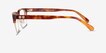 Coach HC6253 Caramel Tortoise Acetate, MetalEyeglass Frames from EyeBuyDirect, Side View