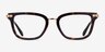 Swarovski SK2018 Écaille Noire AcétateMontures de lunettes de vue d'EyeBuyDirect, Vue de Face