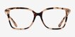 Michael Kors MK4101U Shenandoah Pink Tortoise AcetateEyeglass Frames from EyeBuyDirect, Front View