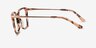 Michael Kors MK4101U Shenandoah Pink Tortoise AcétateMontures de lunettes de vue d'EyeBuyDirect, Vue de Côté