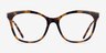 Michael Kors MK4076U Rome Écaille Noire MétalMontures de lunettes de vue d'EyeBuyDirect, Vue de Face