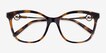 Michael Kors MK4076U Rome Dark Tortoise MetalEyeglass Frames from EyeBuyDirect, Closed View