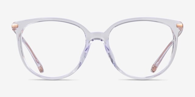 Michael Kors MK4106U Westport Clear Transparent MetalEyeglass Frames from EyeBuyDirect, Front View