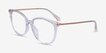 Michael Kors MK4106U Westport Clear Transparent MetalEyeglass Frames from EyeBuyDirect, Angle View