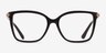 Michael Kors MK4101U Shenandoah Cordovan AcétateMontures de lunettes de vue d'EyeBuyDirect, Vue de Face