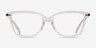 Michael Kors MK4150U Kingston Transparent AcetateEyeglass Frames from EyeBuyDirect, Front View