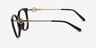 Michael Kors MK4076U Rome Noir MétalMontures de lunettes de vue d'EyeBuyDirect, Vue de Côté