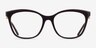 Michael Kors MK4076U Rome Brun MétalMontures de lunettes de vue d'EyeBuyDirect, Vue de Face