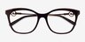 Michael Kors MK4076U Rome Brun MétalMontures de lunettes de vue d'EyeBuyDirect, Vue Rapprochée