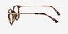 Michael Kors MK4133D Hainan Écaille Noire Plastic-metalMontures de lunettes de vue d'EyeBuyDirect, Vue de Côté