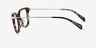Michael Kors MK4150U Kingston Black Amber Tortoise AcétateMontures de lunettes de vue d'EyeBuyDirect, Vue de Côté