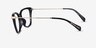Michael Kors MK4150U Kingston Black AcetateEyeglass Frames from EyeBuyDirect, Side View