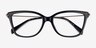 Michael Kors MK4150U Kingston Black AcetateEyeglass Frames from EyeBuyDirect, Closed View