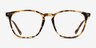 Vogue Eyewear VO5614 Yellow Havana AcétateMontures de lunettes de vue d'EyeBuyDirect, Vue de Face