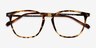 Vogue Eyewear VO5614 Yellow Havana AcétateMontures de lunettes de vue d'EyeBuyDirect, Vue Rapprochée