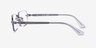 Ray-Ban RB3928V Gray MetalEyeglass Frames from EyeBuyDirect, Side View