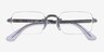 Ray-Ban RB3928V Gray MetalEyeglass Frames from EyeBuyDirect, Closed View