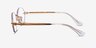 Ray-Ban RB3929V Arista Gold MétalMontures de lunettes de vue d'EyeBuyDirect, Vue de Côté