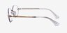 Ray-Ban RB3929V Argenté MétalMontures de lunettes de vue d'EyeBuyDirect, Vue de Côté