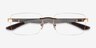 Ray-Ban RB8423 Arista Gold MetalEyeglass Frames from EyeBuyDirect, Closed View