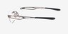 Oakley Marais Matte Gunmetal TitaniumMontures de lunettes de vue d'EyeBuyDirect, Vue de Côté