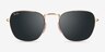Ray-Ban RB3857 Frank Legend Gold MetalSunglass Frames from EyeBuyDirect, Front View
