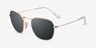 Ray-Ban RB3857 Frank Legend Gold MetalSunglass Frames from EyeBuyDirect, Angle View