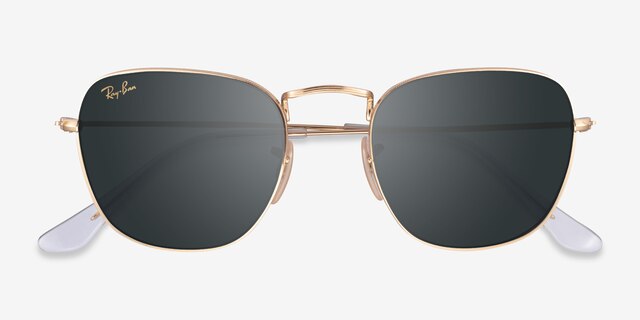 Ray-Ban RB3857 Frank Legend Gold MetalSunglass Frames from EyeBuyDirect, Closed View