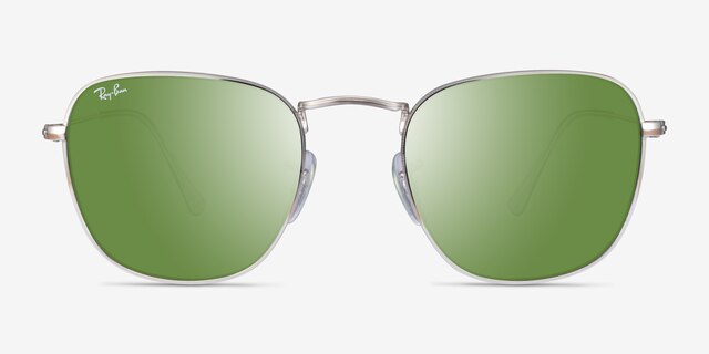 Ray-Ban RB3857 Frank Silver MetalSunglass Frames from EyeBuyDirect, Front View