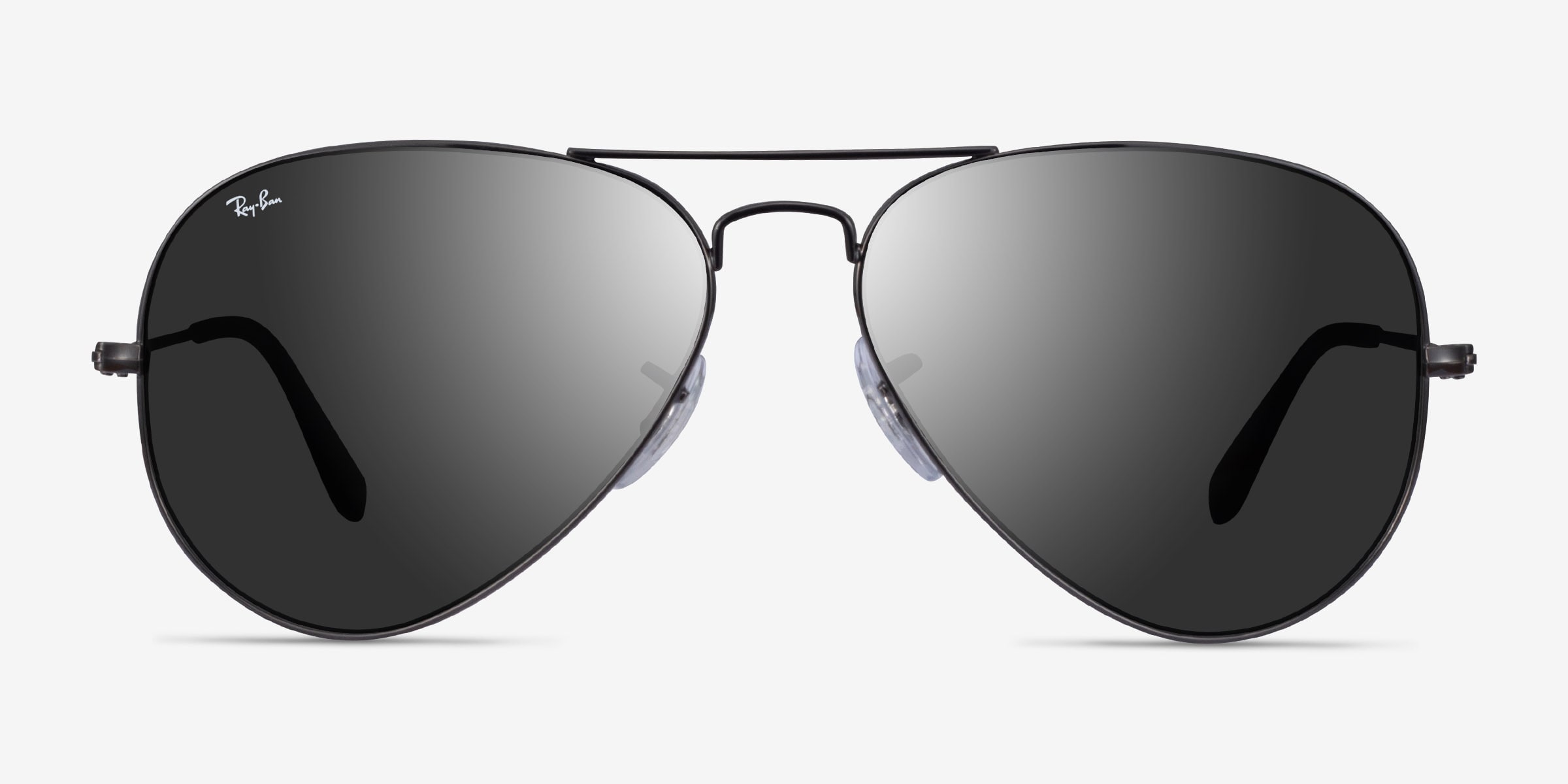 Black ray ban 2024 aviators black lens